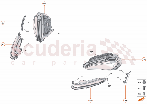 Part Diagram for McLaren 16AF838CP