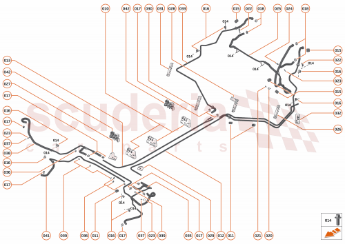 Part Diagram for McLaren 13L0187CP