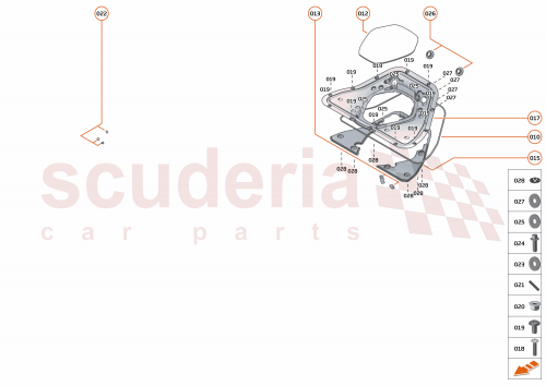 Part Diagram for McLaren 14AB440RP