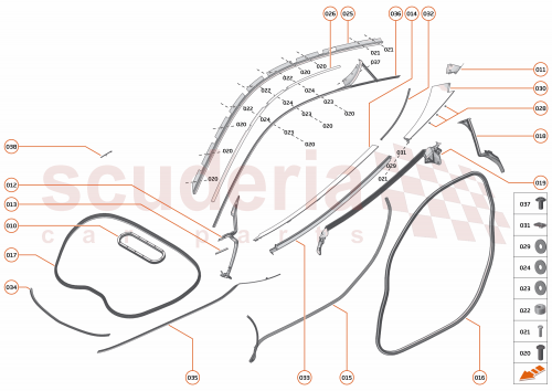 Part Diagram for McLaren 13A3843CP