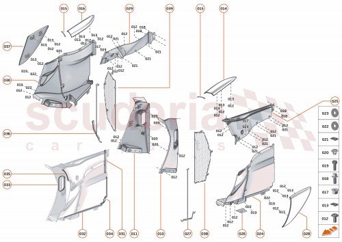 Part Diagram for McLaren 13A5469CP