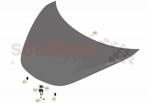 Part Diagram for McLaren 13AA206CP