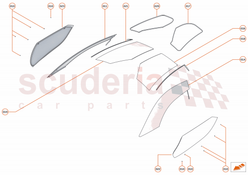 Part Diagram for McLaren 15AB155CP