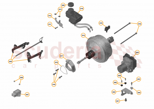 Part Diagram for McLaren 14MA980CP
