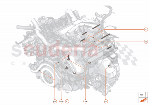 Part Diagram for McLaren 11F1917CP