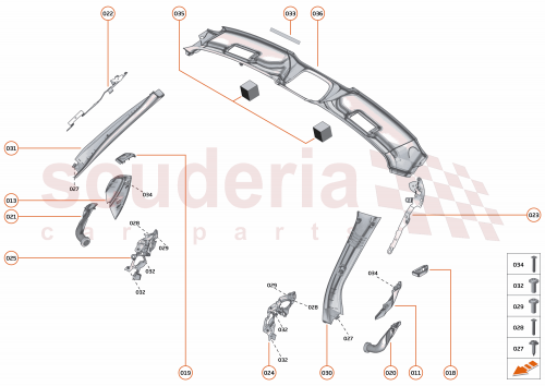 Part Diagram for McLaren 28NA047SP