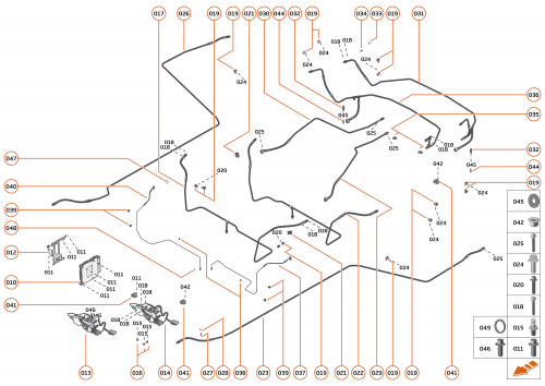 Part Diagram for McLaren 11A8425CP