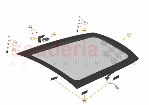 Part Diagram for McLaren 13A7065GP