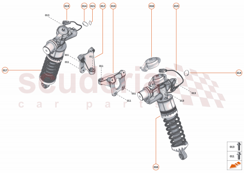 Part Diagram for McLaren 00RA559
