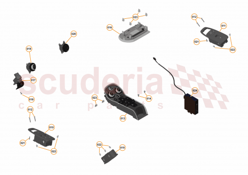 Part Diagram for McLaren 13MA003GP