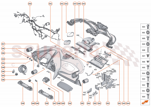 Part Diagram for McLaren 11M2477CP