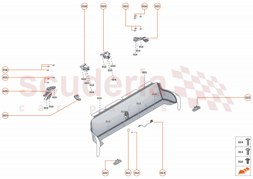 Part Diagram for McLaren 00RL015