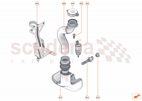 Part Diagram for McLaren 16AD495CP