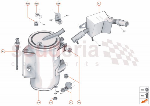 Part Diagram for McLaren 14A0770SP