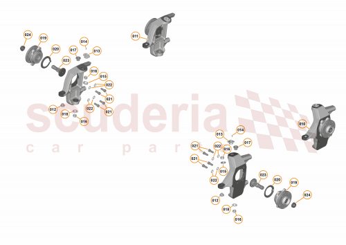 Part Diagram for McLaren 13BA030GP
