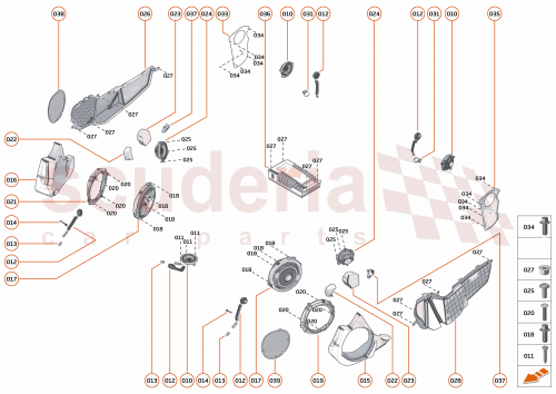 Part Diagram for McLaren 00RA463