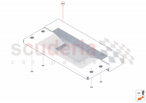 Part Diagram for McLaren 12F0762CP