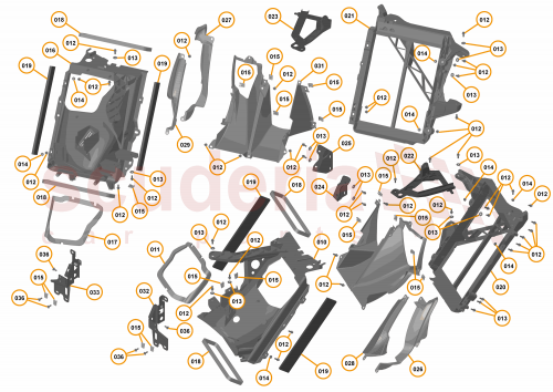 Part Diagram for McLaren 14A4696CP