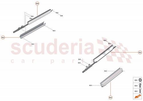 Part Diagram for McLaren 14N1274CP