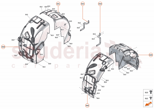 Part Diagram for McLaren 13A3910CP