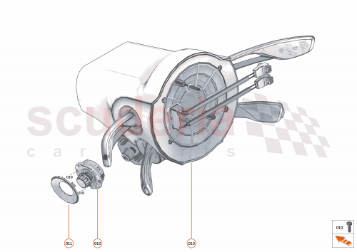 Part Diagram for McLaren 23MA358CP