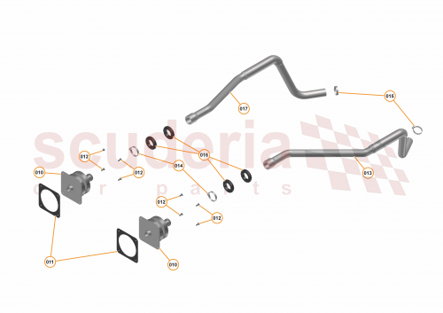 Part Diagram for McLaren 13HA001SP