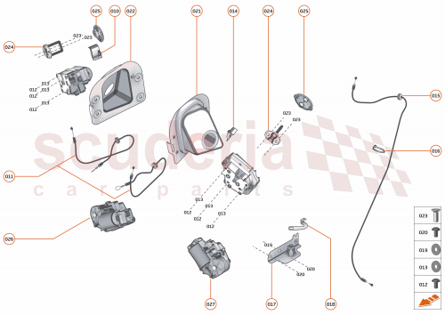 Part Diagram for McLaren 14QB407CP