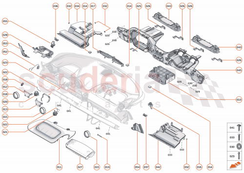 Part Diagram for McLaren 13AA079GP