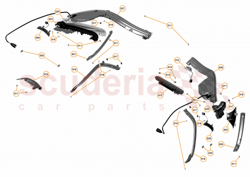 Part Diagram for McLaren 11A4503CP