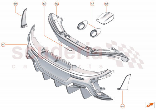 Part Diagram for McLaren 13QA509CP