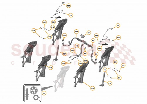 Part Diagram for McLaren 14A1180CP
