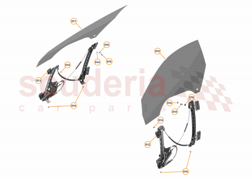 Part Diagram for McLaren 13A9961SP