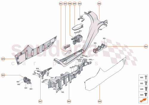 Part Diagram for McLaren 11F0803CP