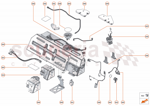 Part Diagram for McLaren 00RB138