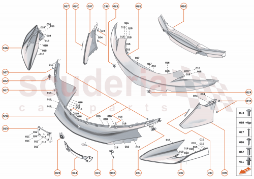 Part Diagram for McLaren 13A4157CP