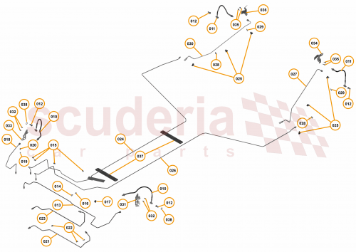 Part Diagram for McLaren 14CA011CP