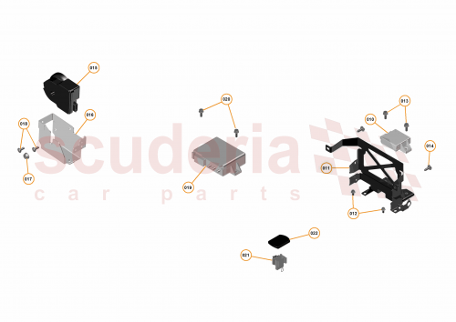 Part Diagram for McLaren 00RA352