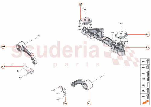 Part Diagram for McLaren 00RA789