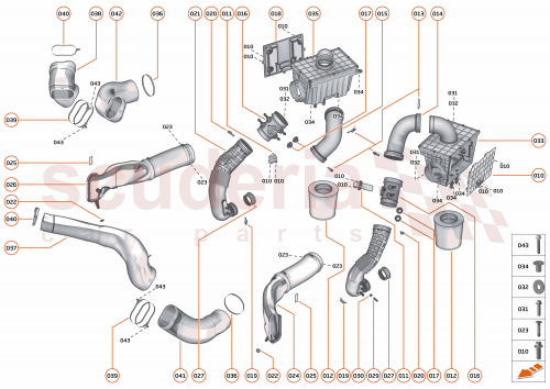 Part Diagram for McLaren 13FA038MP