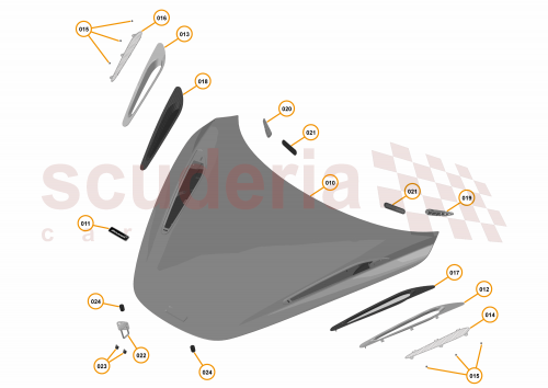 Part Diagram for McLaren 14AA901CP