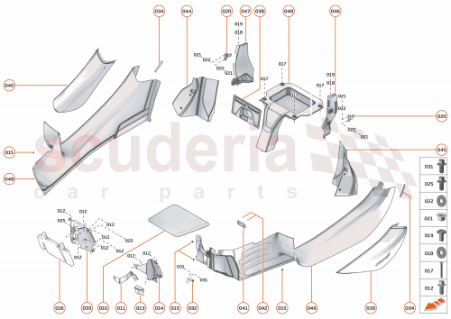 Part Diagram for McLaren 11N2596CP