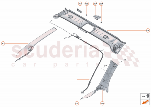 Part Diagram for McLaren 13N2283CP