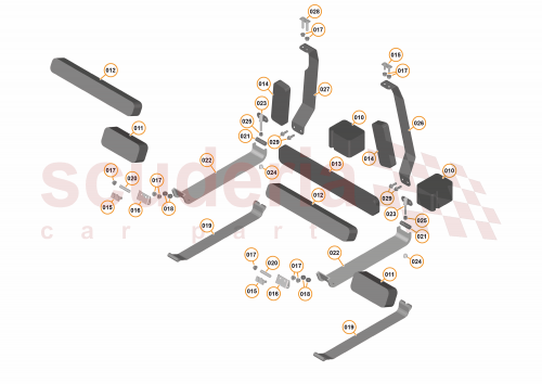 Part Diagram for McLaren 13K0022CP
