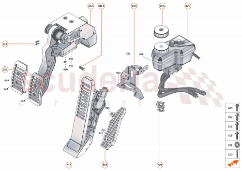 Part Diagram for McLaren 11C0560CP