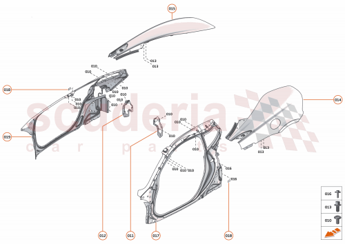 Part Diagram for McLaren 13AA193CP