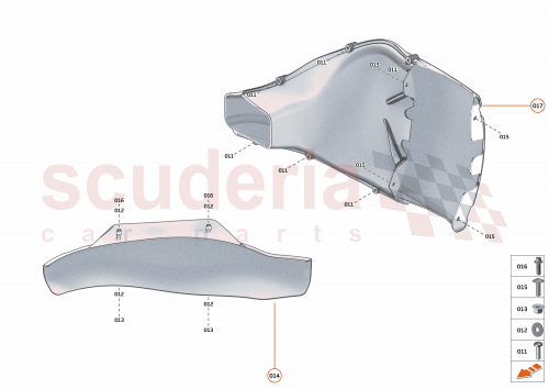 Part Diagram for McLaren 14CA039CP