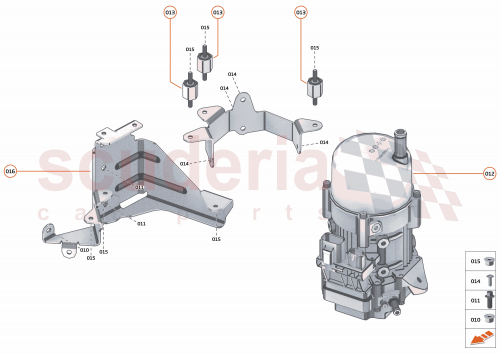 Part Diagram for McLaren 28DA013CP