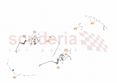 Part Diagram for McLaren 13MA024SP
