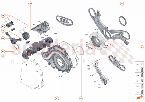 Part Diagram for McLaren 16AB098CP