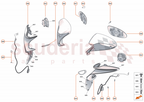 Part Diagram for McLaren 16AA017SP